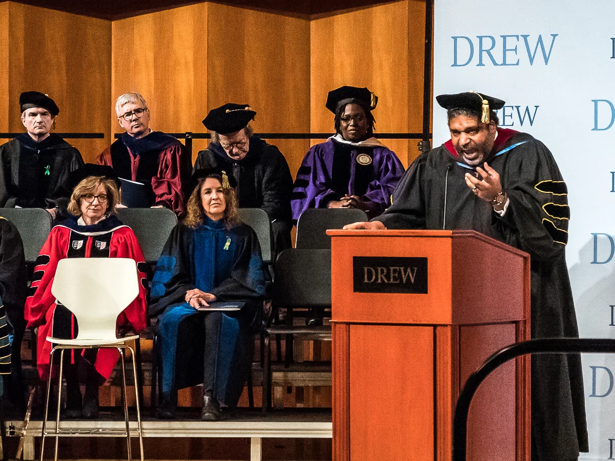 Drew University Theological School Hooding Ceremony, May 2017.