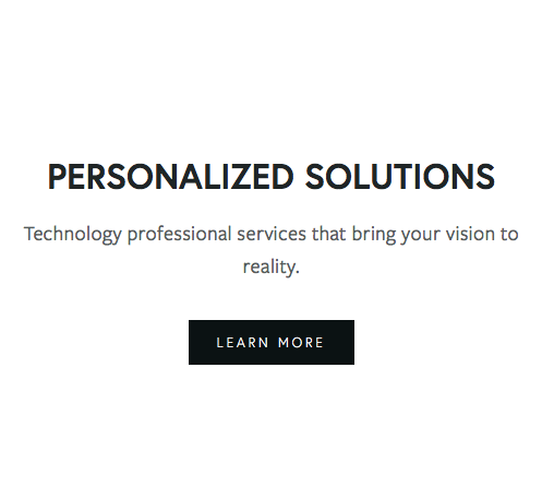 Personalized Solutions