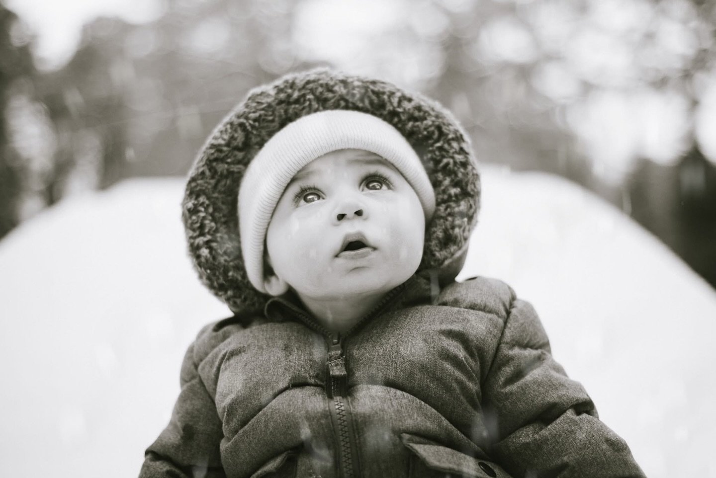 Our honorary COO enjoying his first snow day! Snow isn&rsquo;t conducive to shooting houses but at least Luca enjoyed himself! #babies #babiesofinstagram #babieswithstyle #infant #infantil #children #childrenphotography #babyphotography #babyphotogra