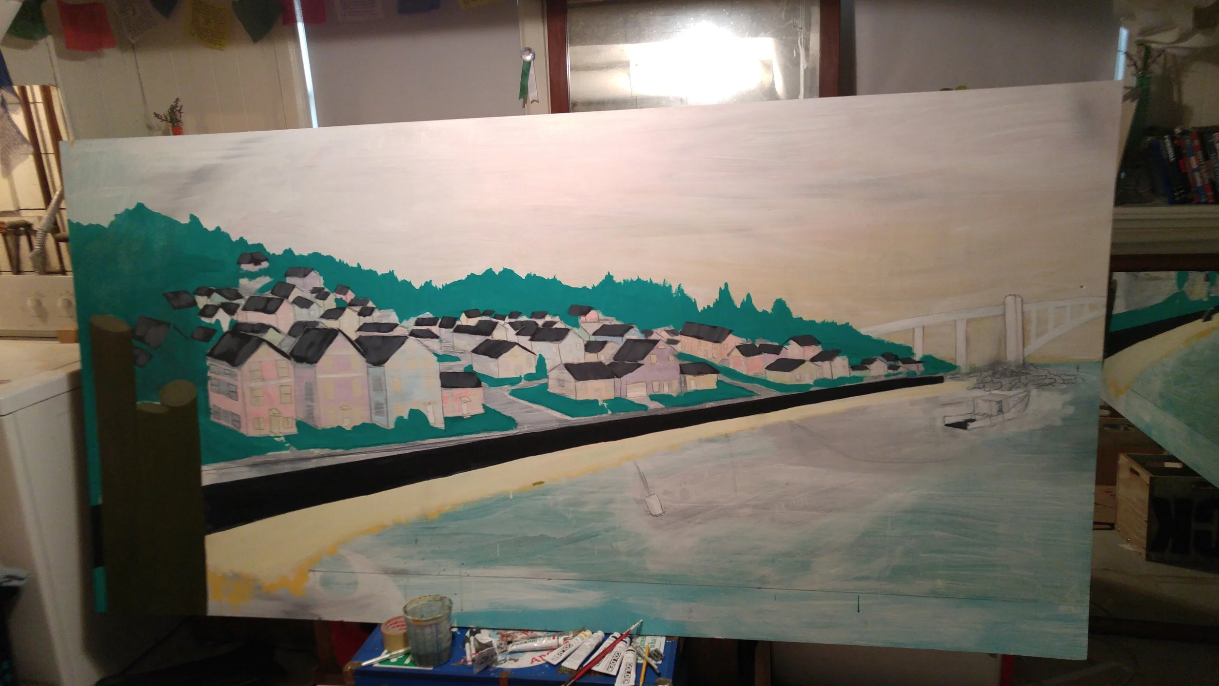 left half adding color