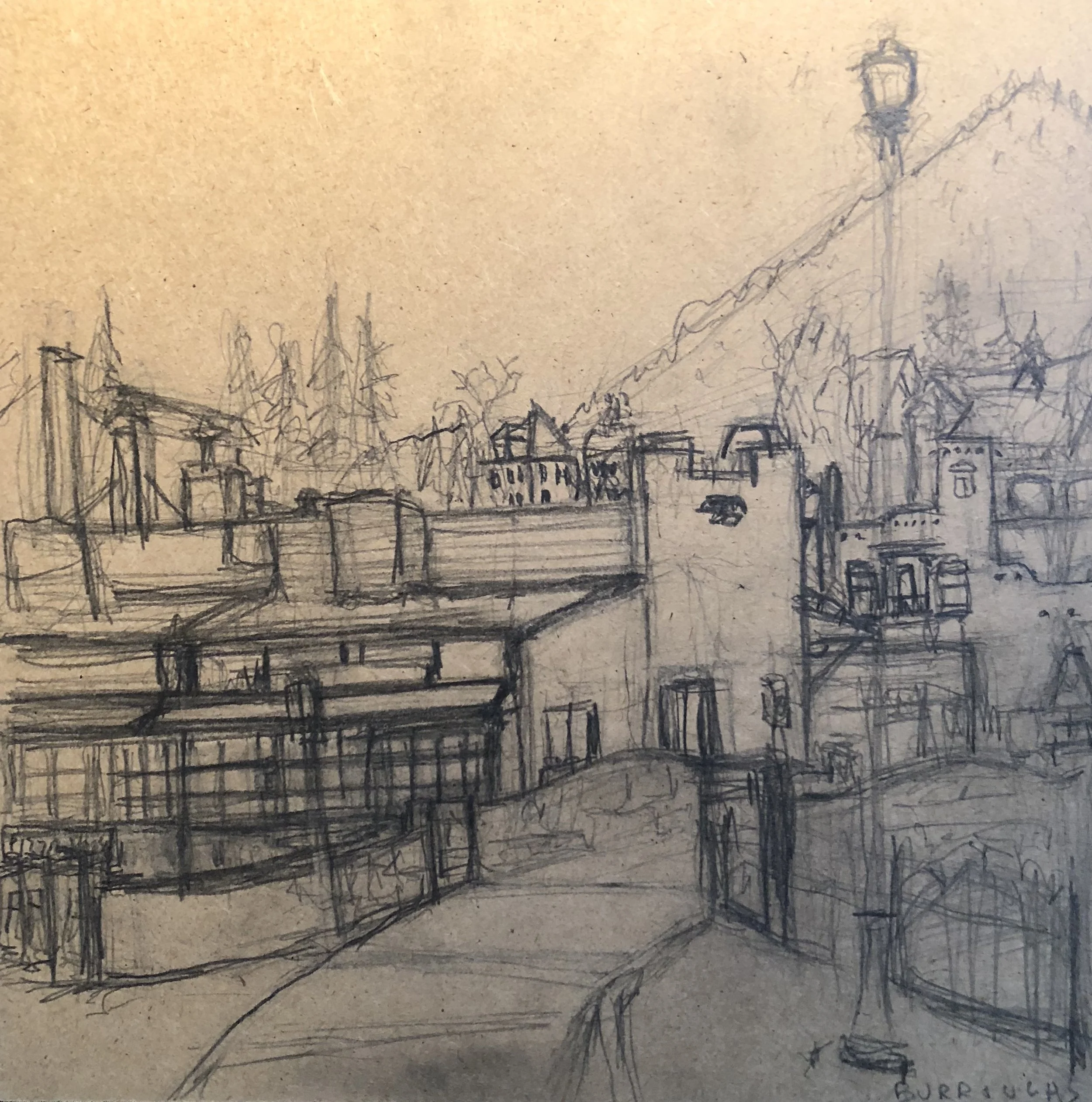 8”x 8” sketch