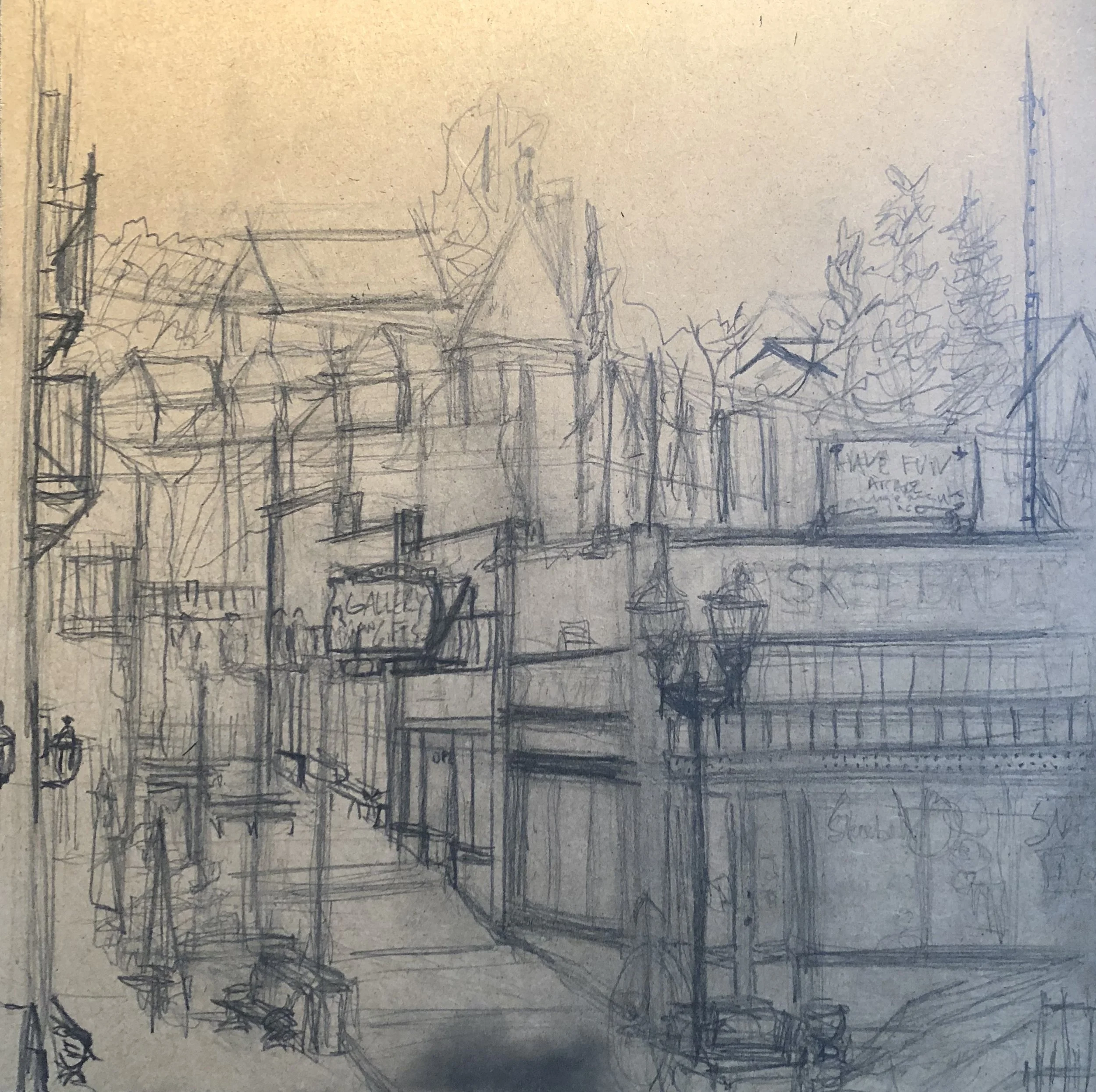 10”x 10” sketch