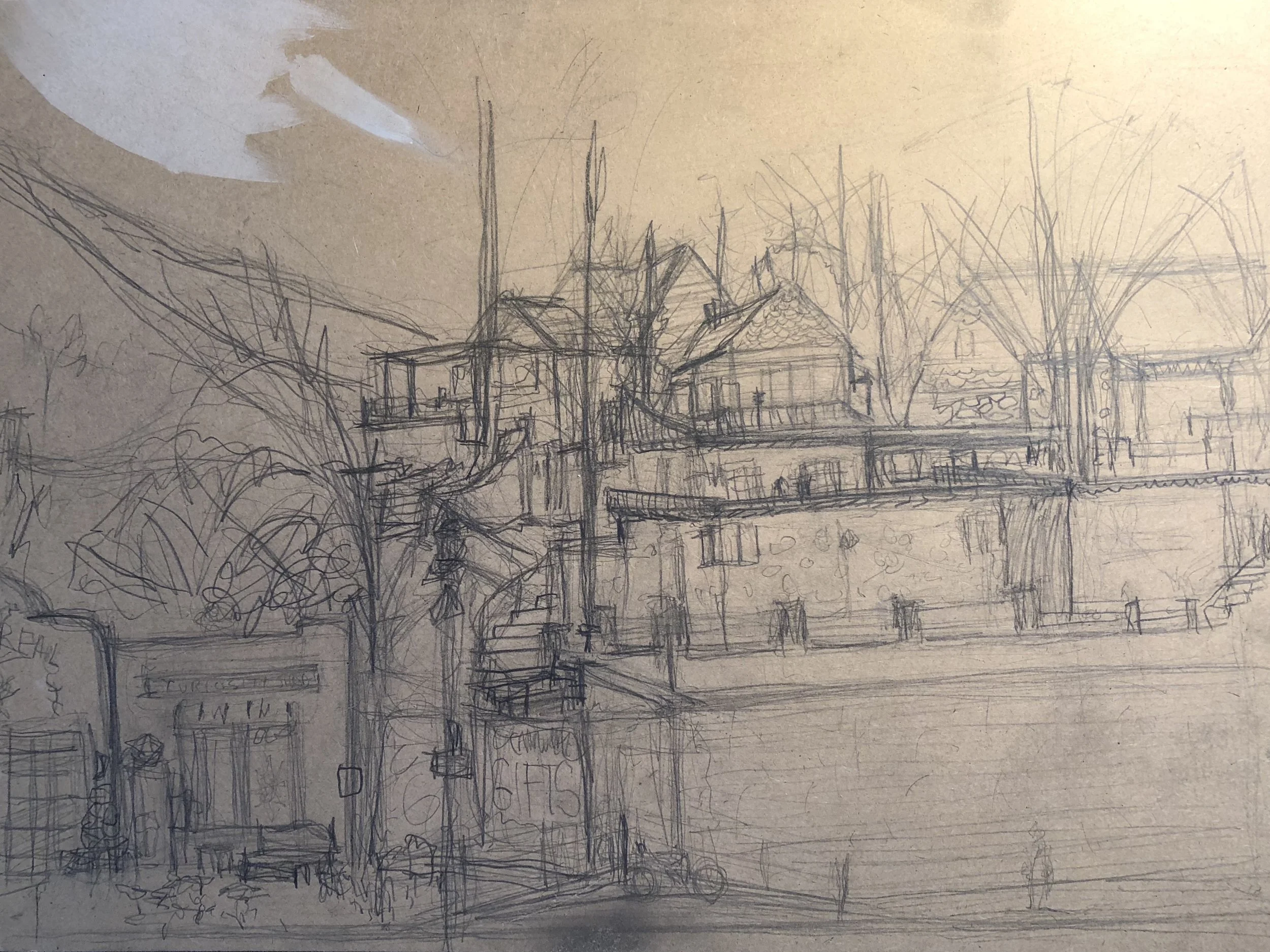 12”x 16” sketch