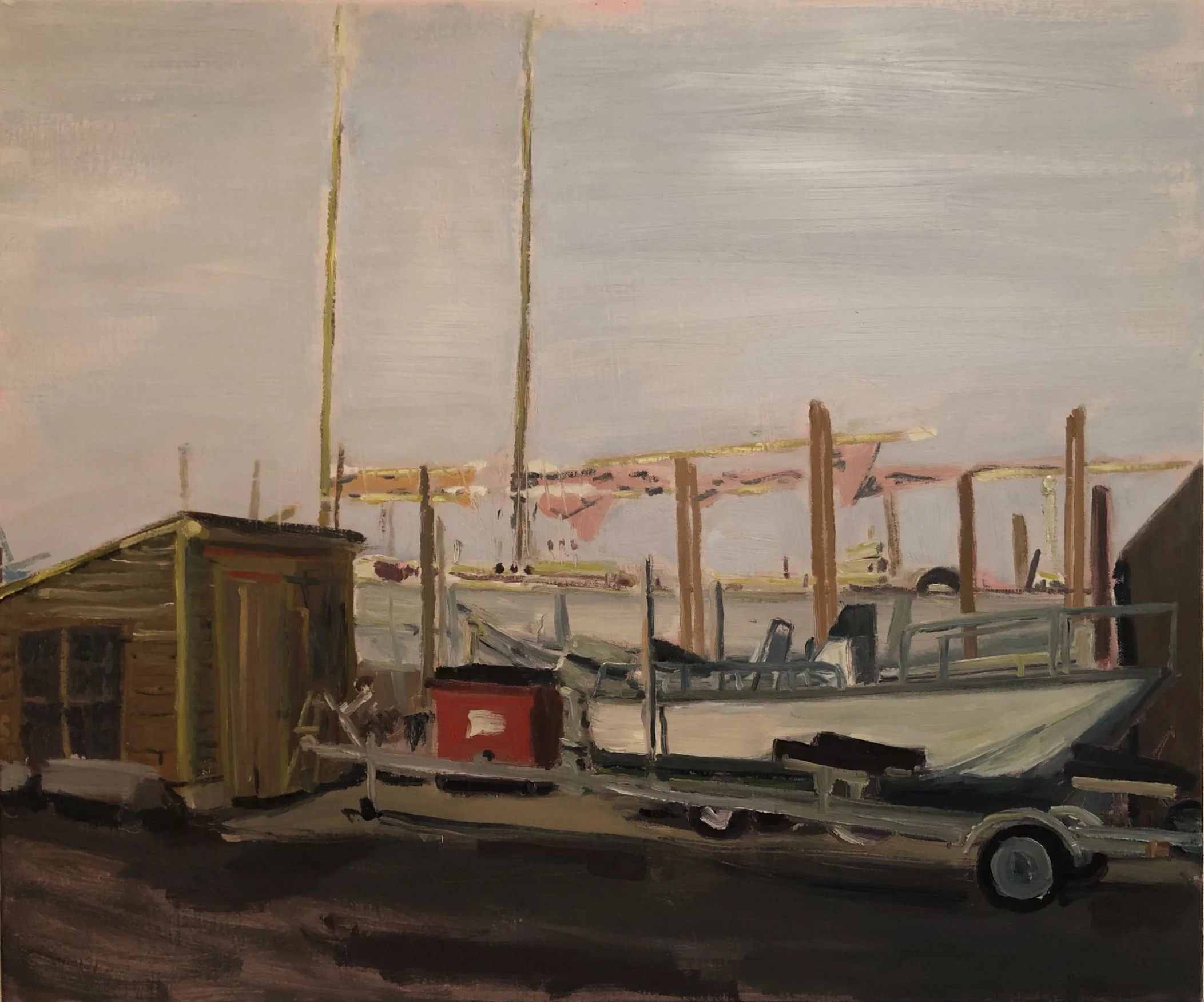 “Sylinia Beal” 2019 20” x 24” Oil on canvas