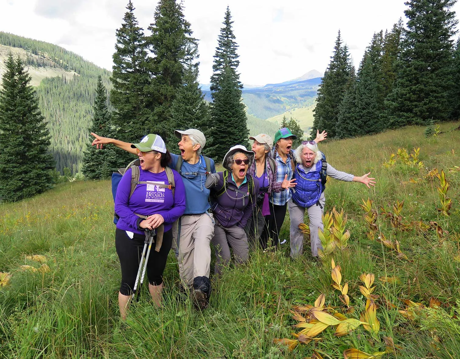 Great Old Broads for Wilderness, courtesy Osprey Packs Inc.