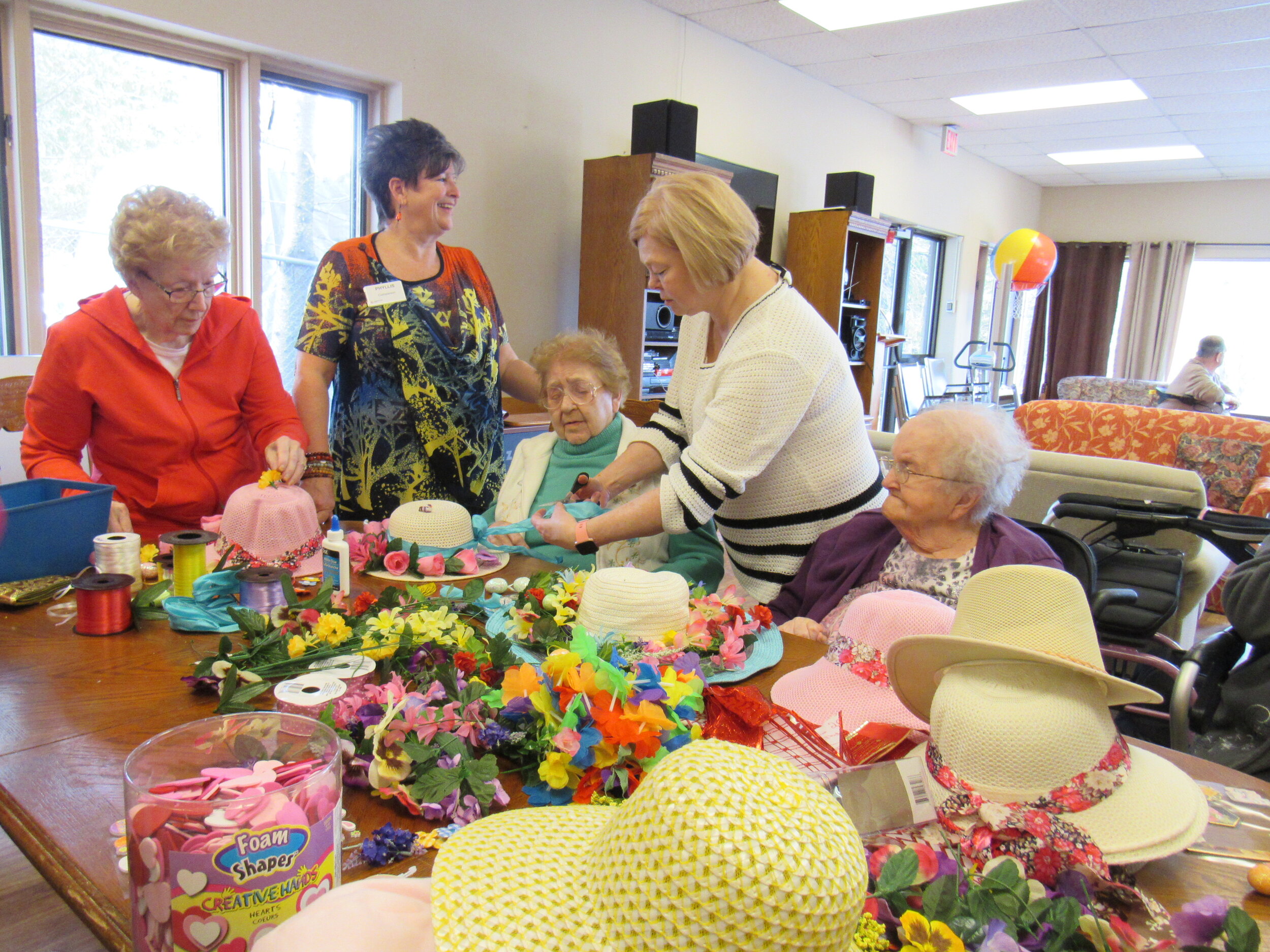 Easter Hat Decorating