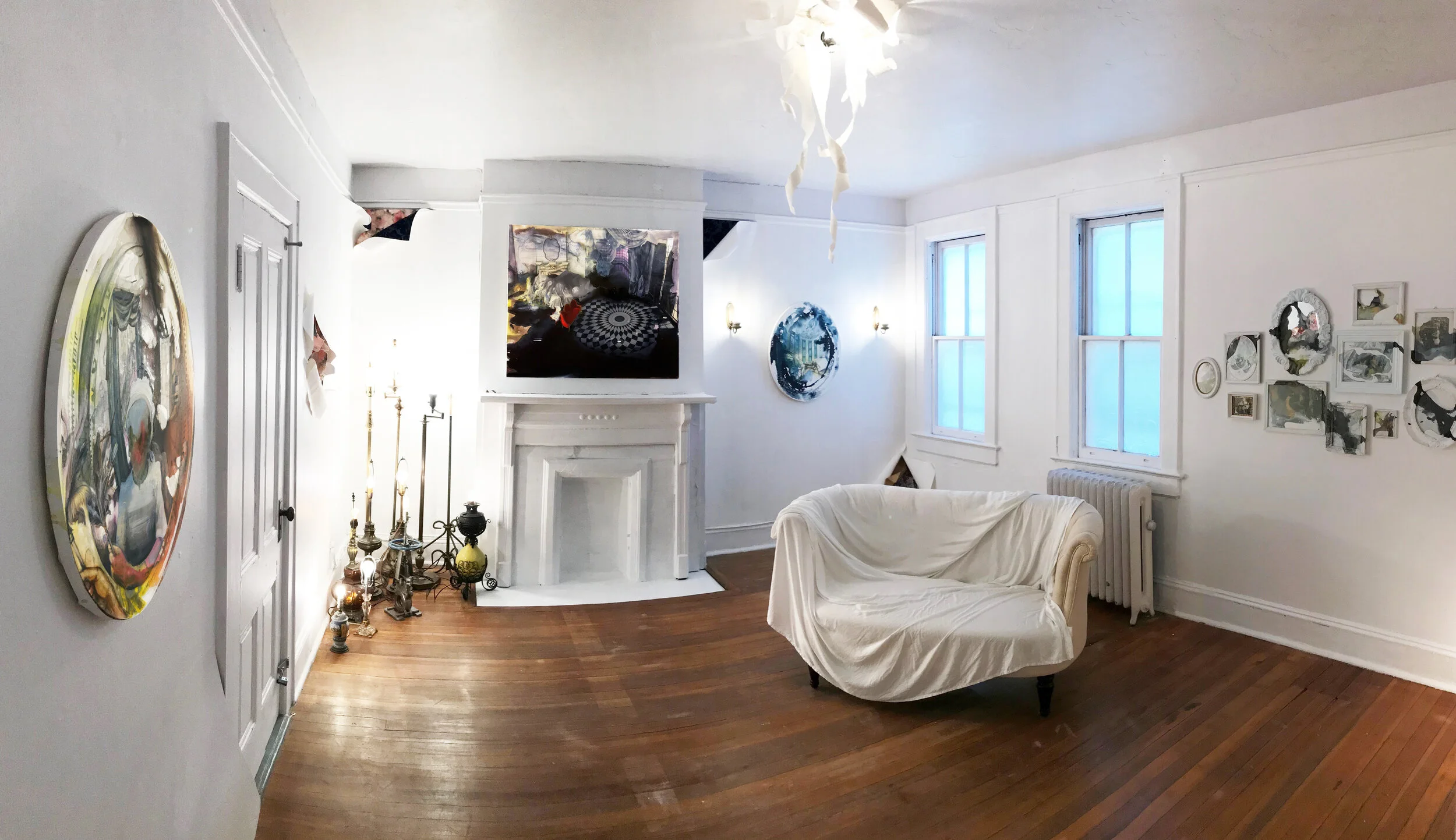 Under Here Somewhere , Installation at Governors Island, 4Heads Art Fair, September 2019