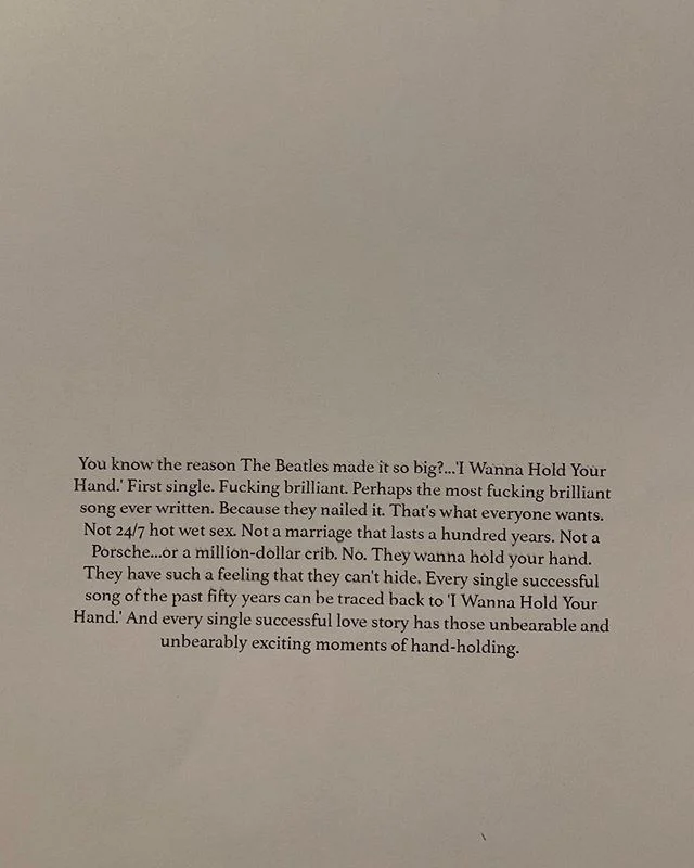 i wanna hold your hand