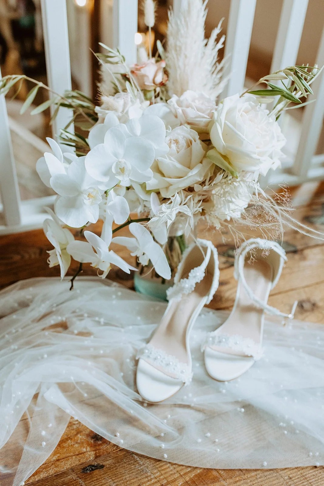 Barn of Chapel Hill Raleigh Wedding Planner NC Slauer Events and Design Orchid Bridal Bouquet.jpg
