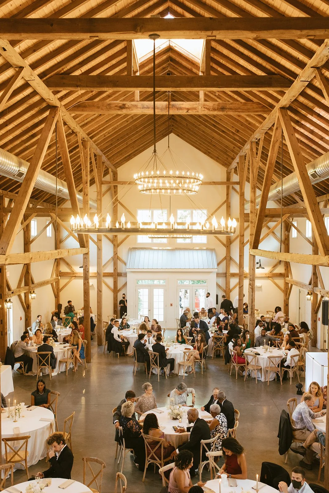 Barn of Chapel Hill Raleigh Wedding Planner NC Slauer Events and Design tables.jpg