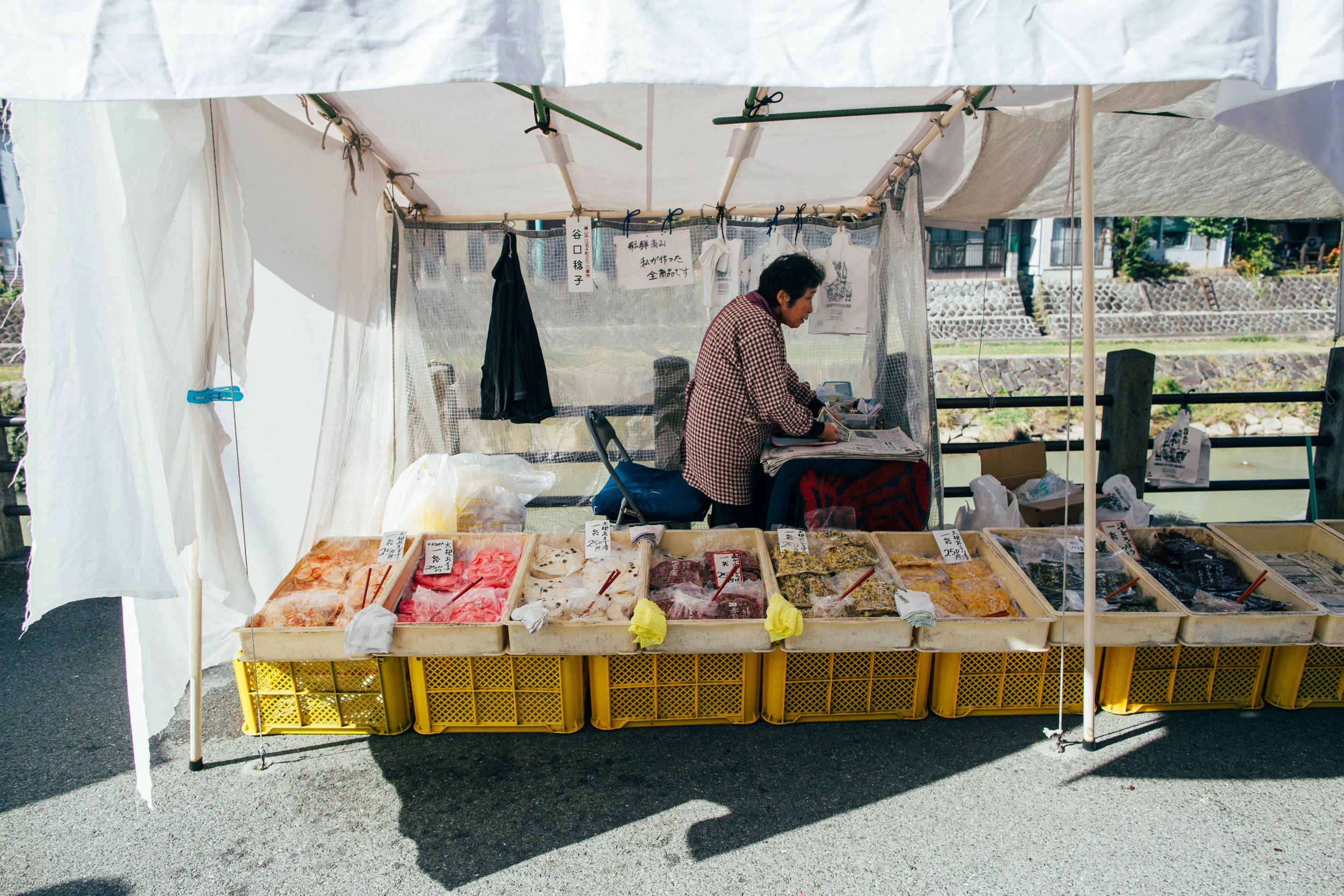 Other offerings found in the morning market include pickled and preserved items.