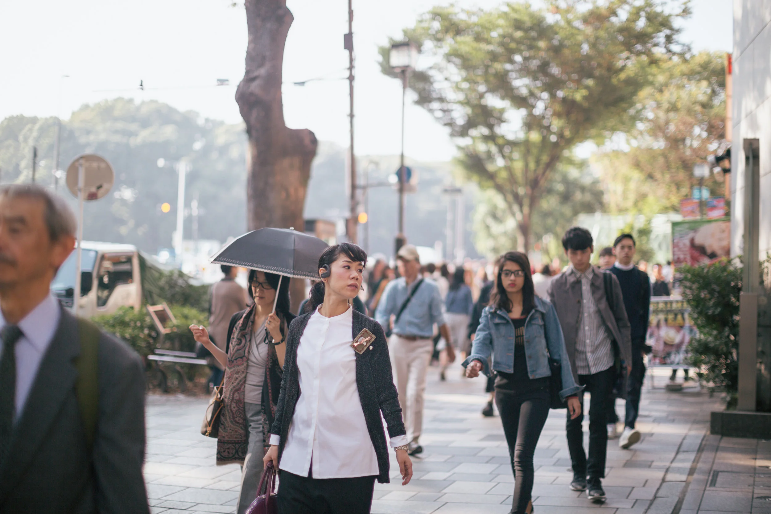 There's a sense of style you don't really get anywhere else with how the Japanese dress. You'll often see very understated pieces put together to create very relaxed looks. Silhouettes and patterning isn't all about slim and skinny and there's often a nod towards functionality.