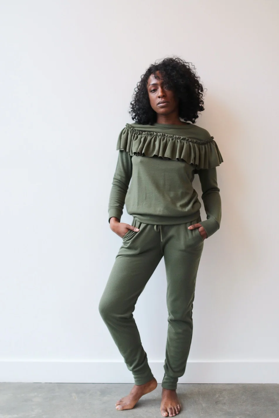Olive Detailed Two Piece .jpg