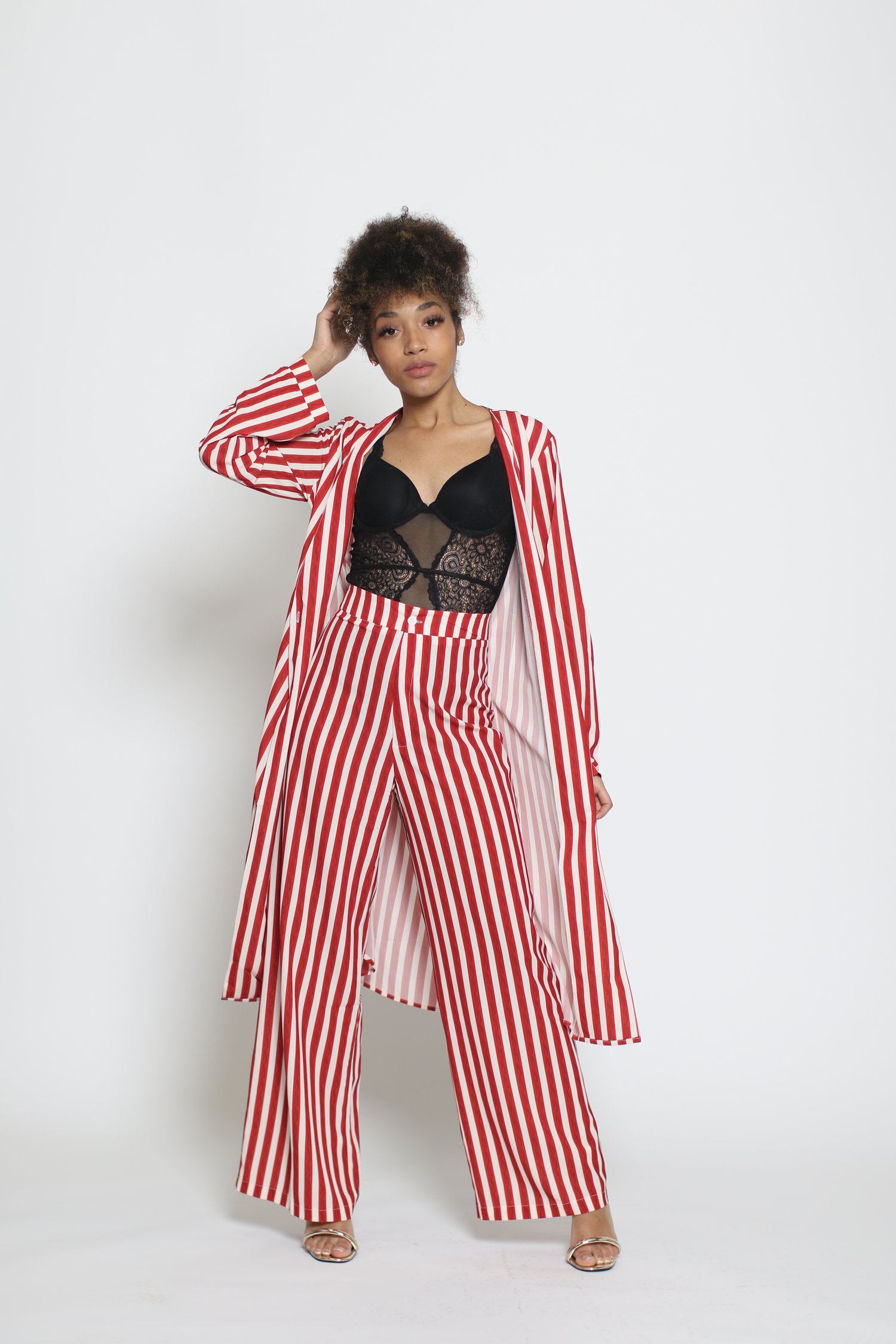 Stripe two piece set…