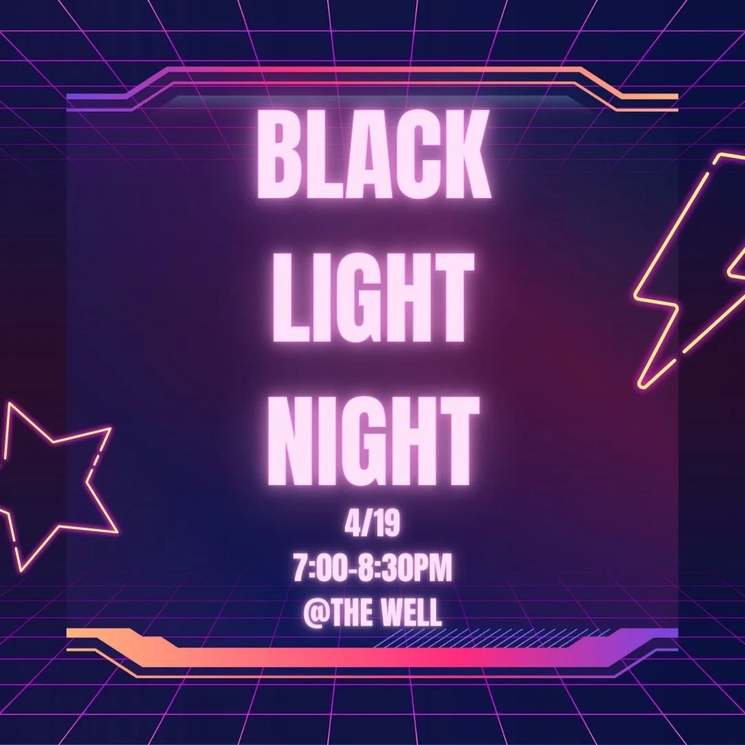 Middle School Blacklight Night