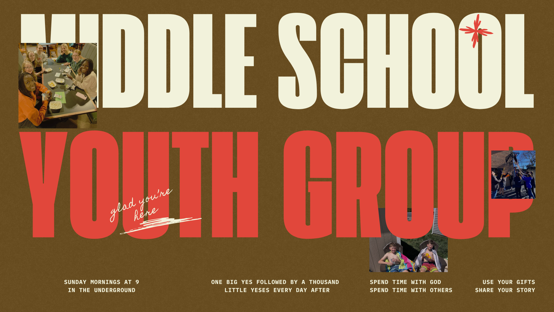 MIDDLE SCHOOL | YOUTH GROUP