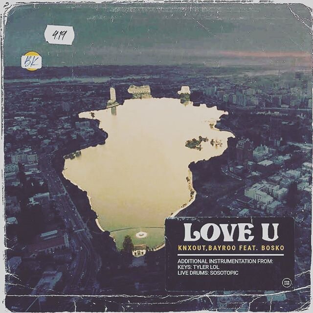 We&rsquo;re releasing this single Friday March 13th - Love U feat. Bosko on the @electrospit talk box - an instrument he invented. Produced by @knxout and @bayroo_getmeright using @slicrapp w additional instrumentation by @_tylers._ @sosotopic ! This