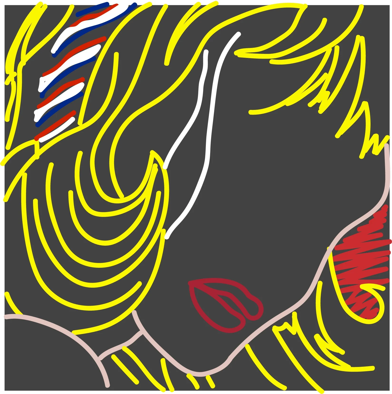Lichtenstein Meets Wesselmann #1