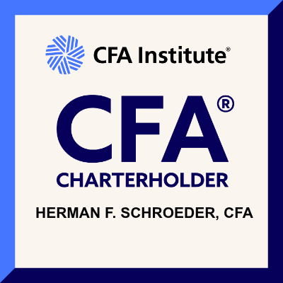 Herman Schroeder CFA Charterholder credential
