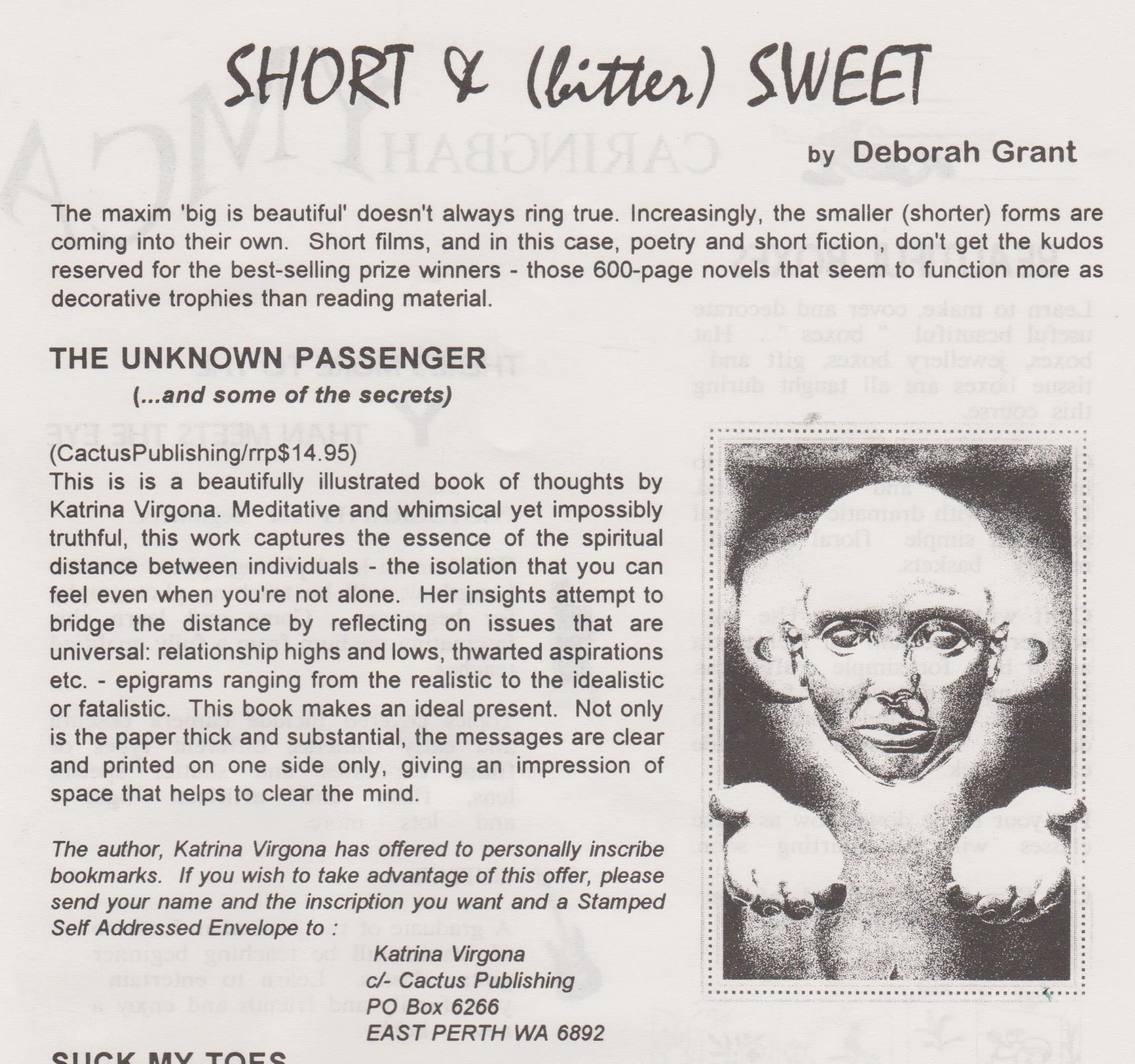 Katrina-Virgona-Short-and-Bitter-Sweet-by-Deborah-Grant-Artbeat-Vol1-number3-SeptOct-1994.jpeg