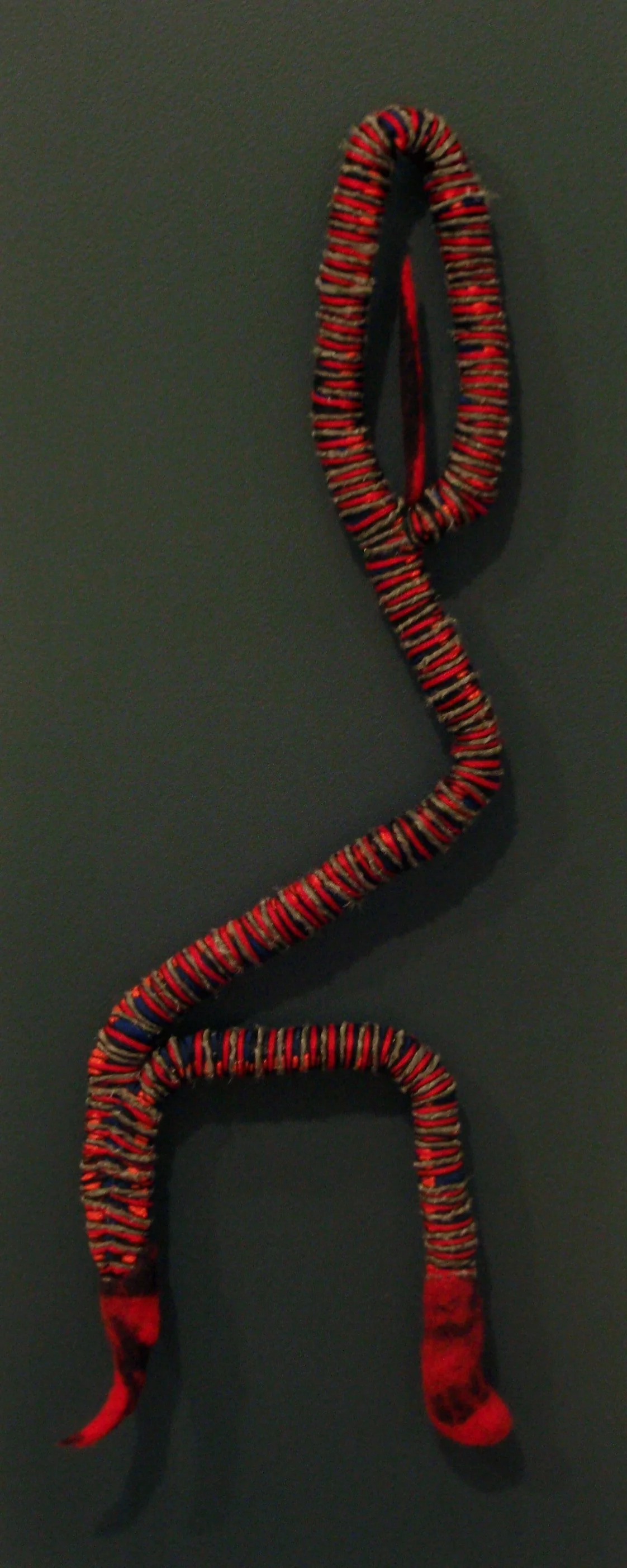 Zarina (2009). Fabric, felt, thread & wire
