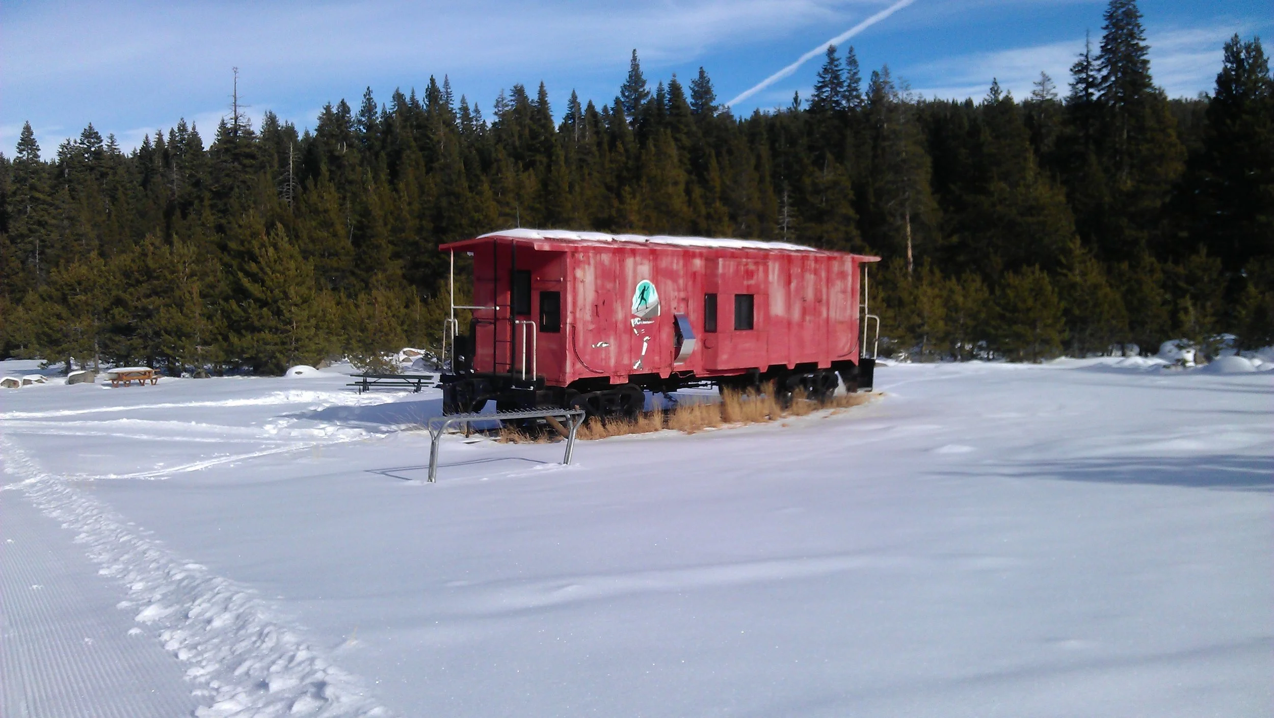 Snowshoeing at Northstar Ski Resort near Truckee, CA