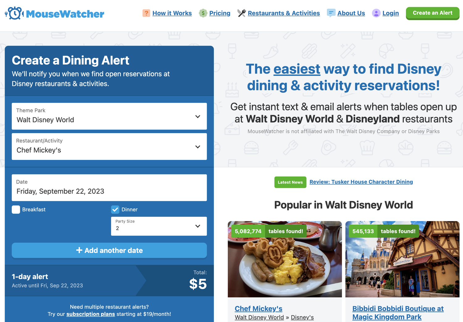MouseDining vs MouseWatcher Which Alert Service Is Best? EXSPLORE