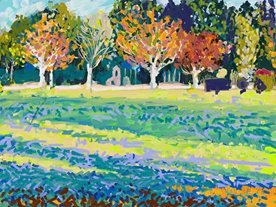 Original iPad painting using Art Set