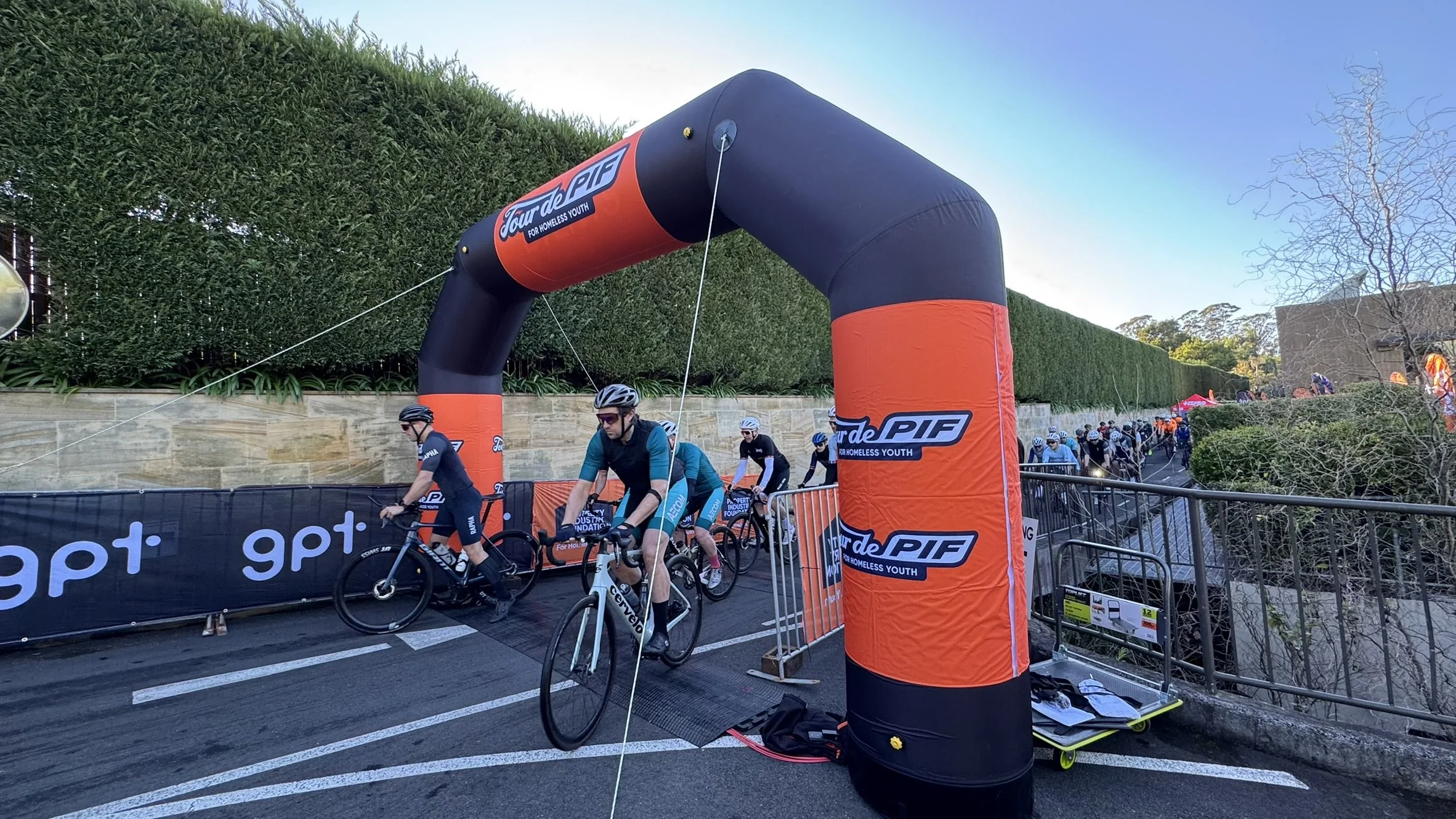 Cycle Start Line Tour De Pif.JPEG