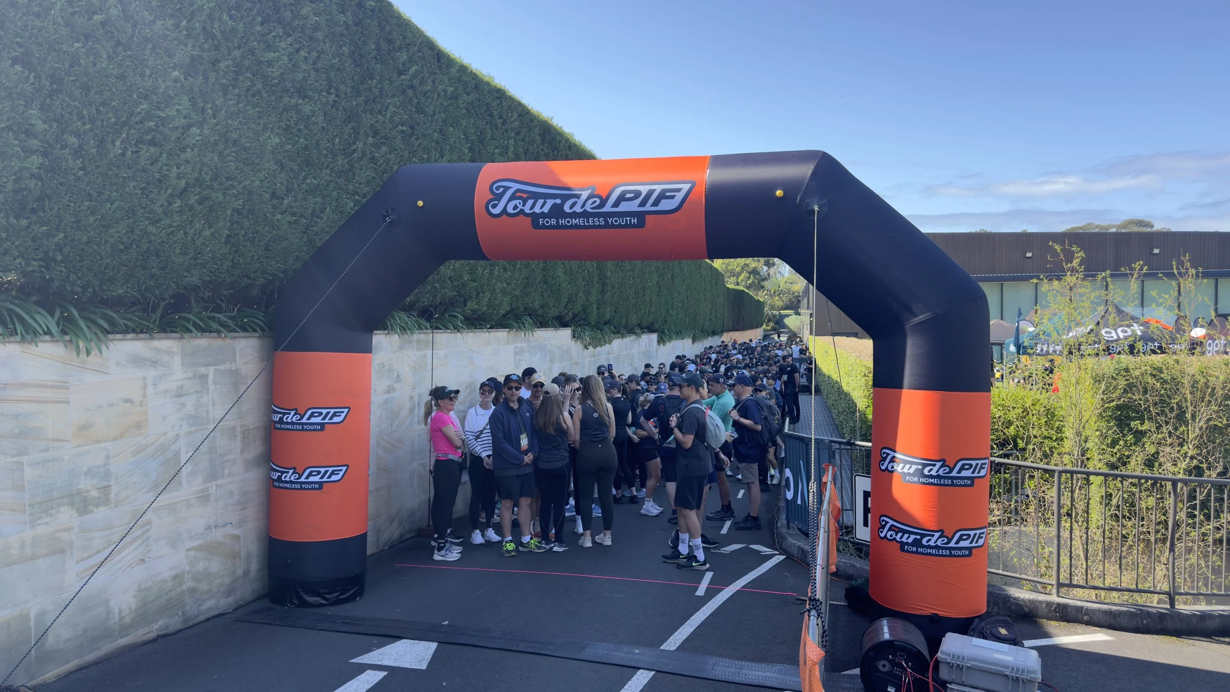 Fun Run Start Line Tour De Pif.JPEG
