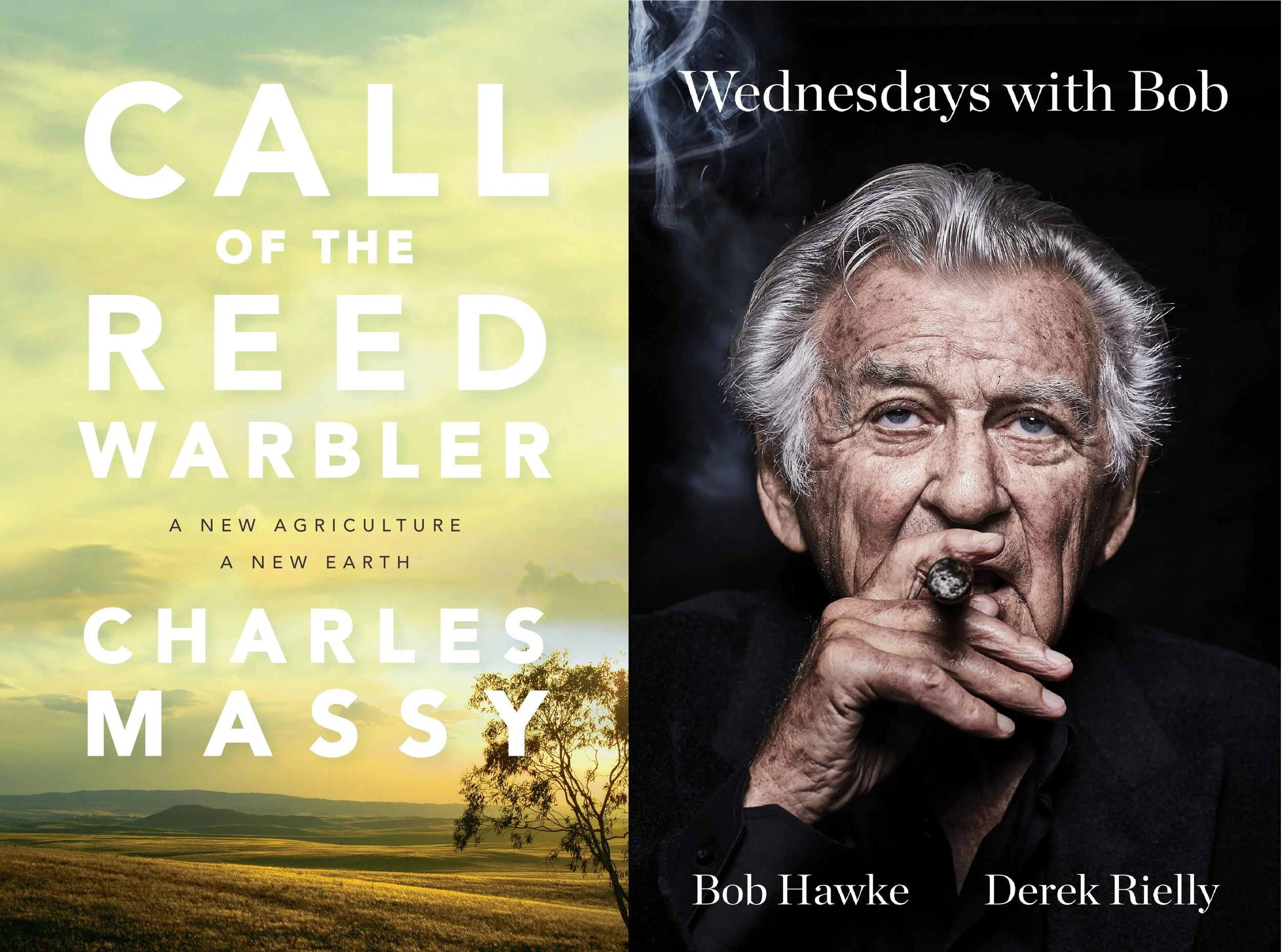 Congratulations to Charles Massy and Derek Rielly with Bob Hawke