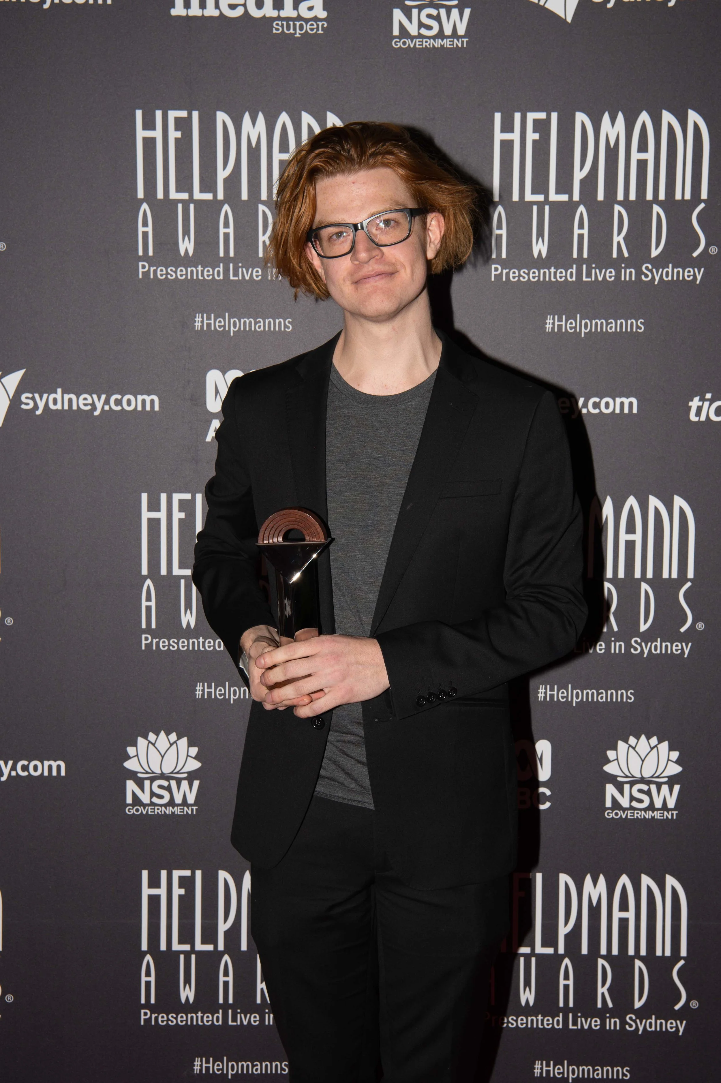 Congratulations Isaac Hayward Helpmann Award Winner