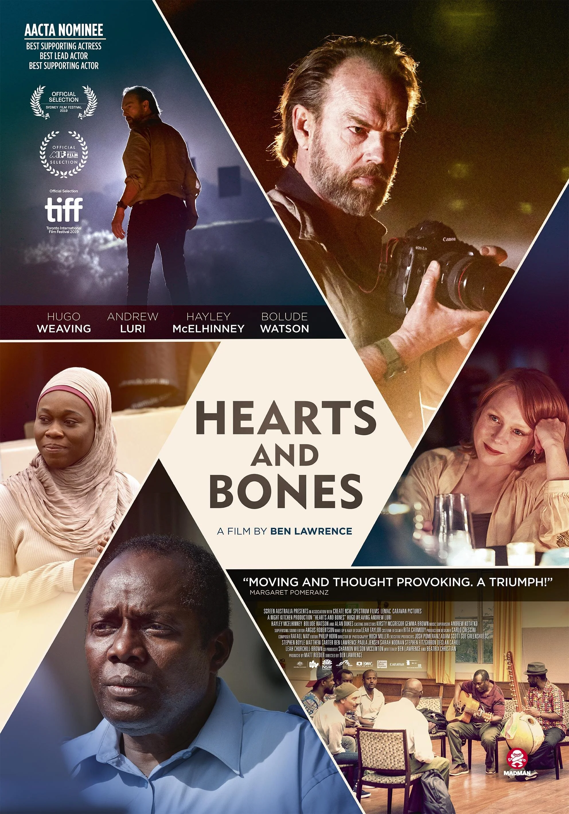 Ben Lawrence's Acclaimed Drama 'Hearts and Bones' to Release Digitlly