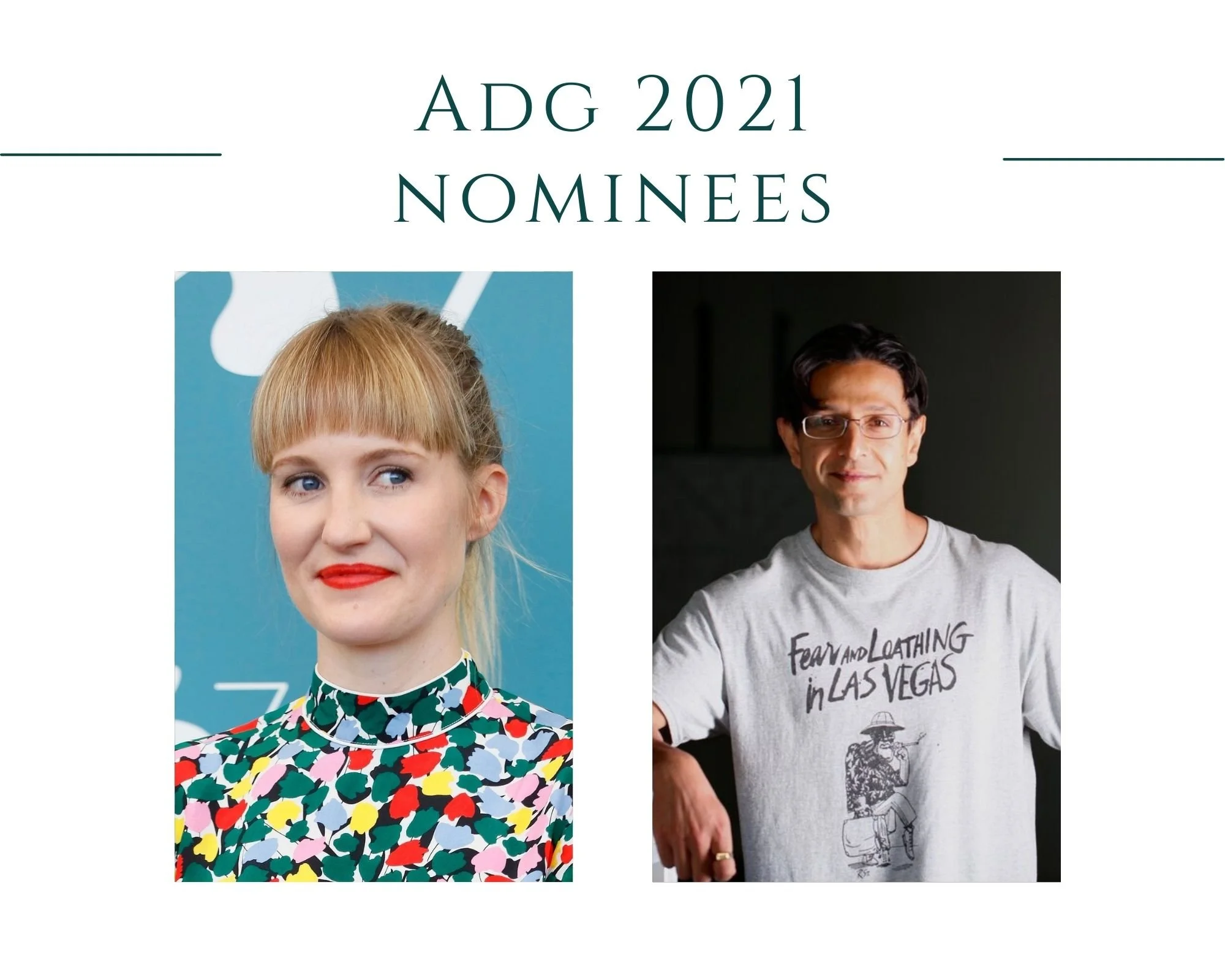 Congratulations to our 2021 ADG Nominated Clients