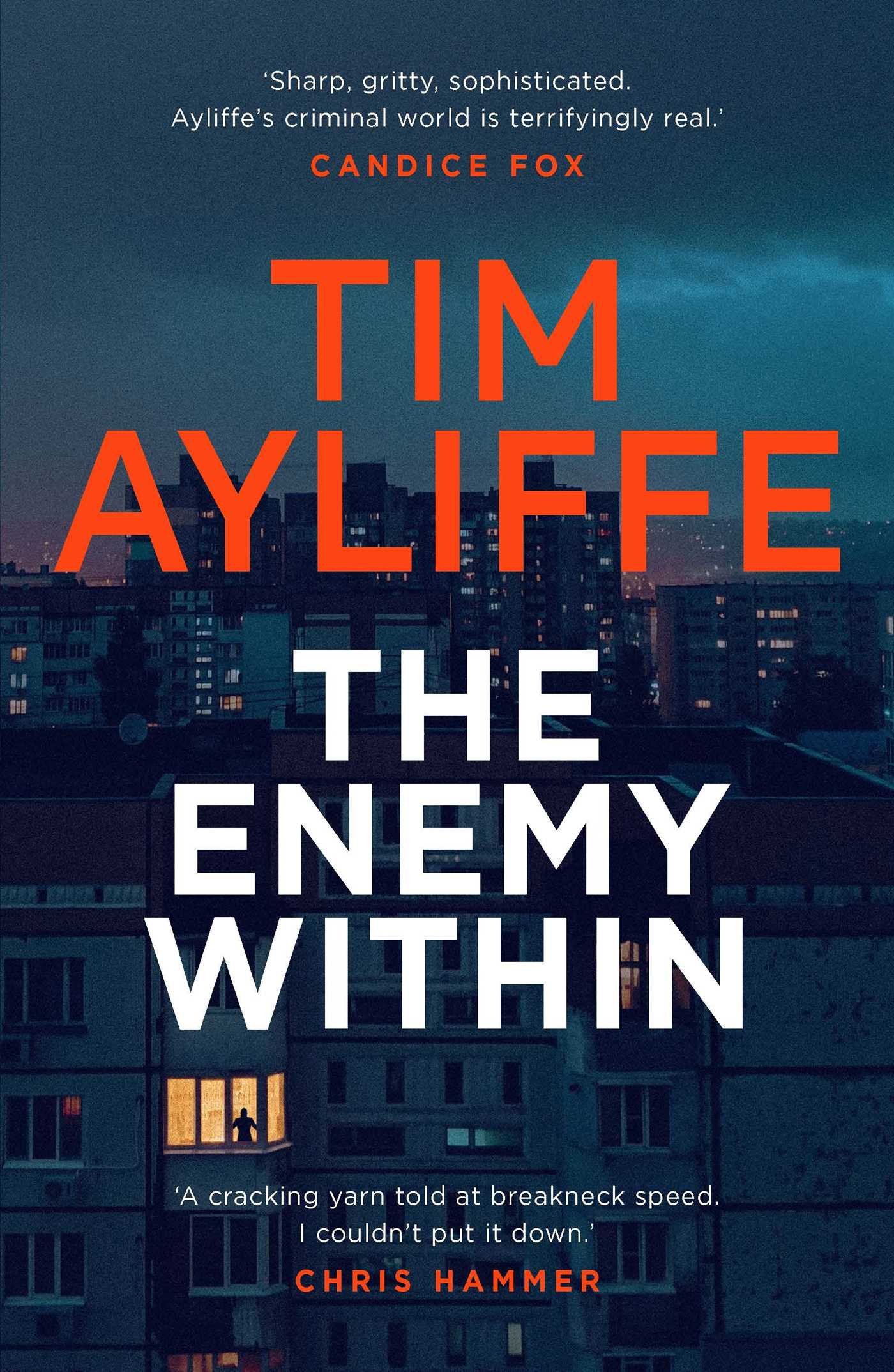 Cameron’s Congratulates Tim Ayliffe On His Shortlisting Of ‘The Enemy Within’ (S&amp;S) For The Danger Prize 2022