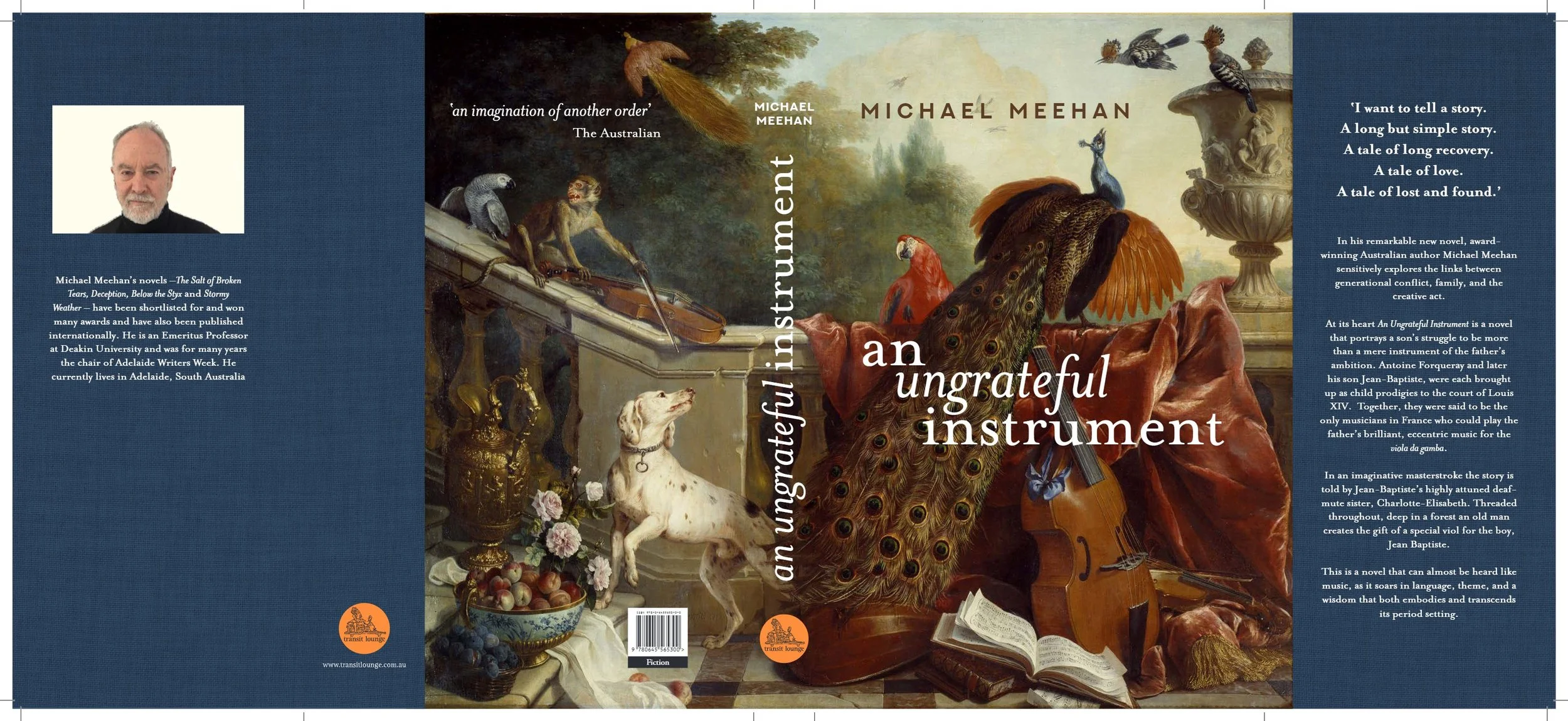 Cover Reveal for Michael Meehan's 'An Ungrateful Instrument'