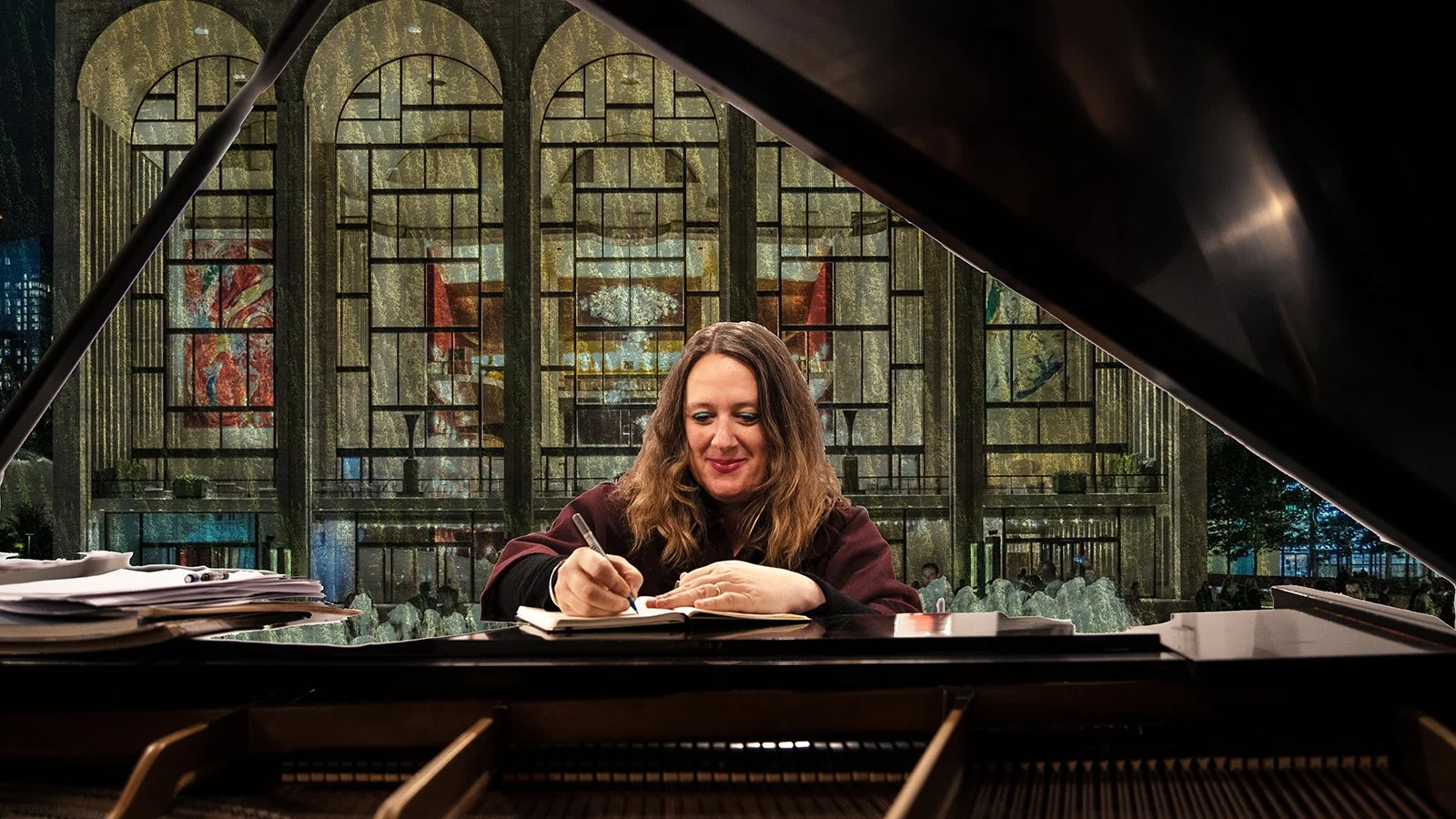 Greta Gertler Gold at the Lincoln Center
