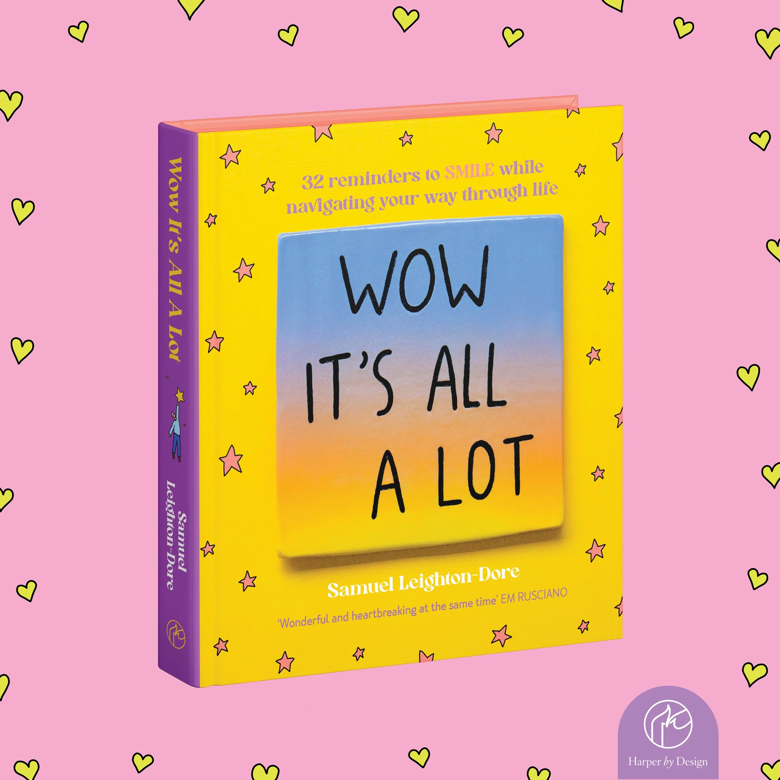 Harper Collins Releasing Sam Leighton-Dore’s Book ‘Wow, It’s A Lot’ this July