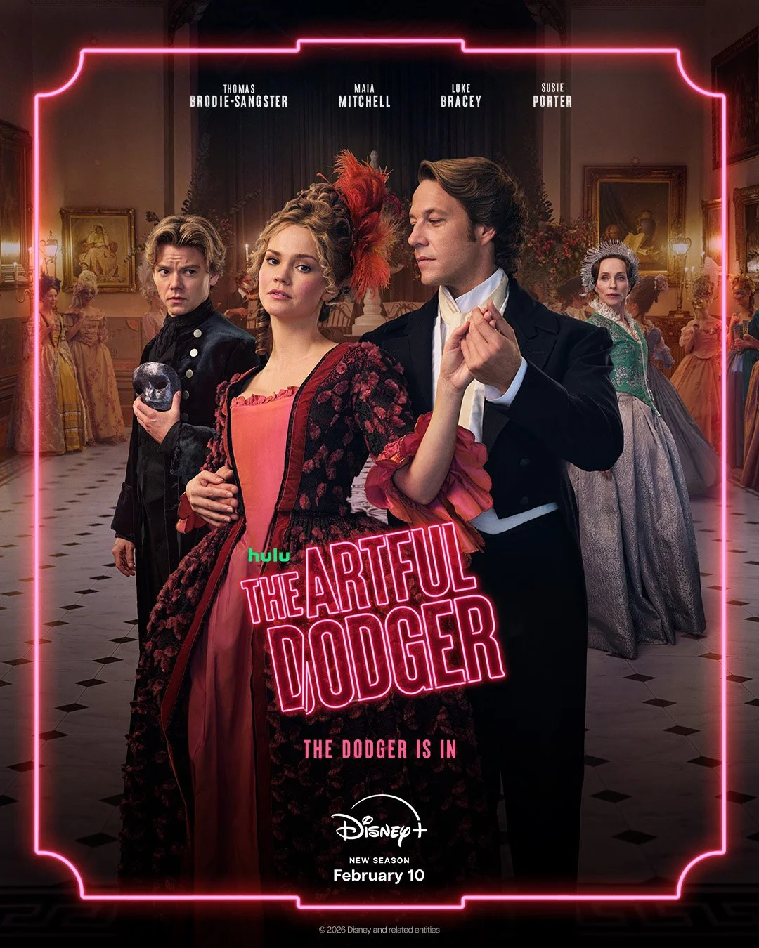 The Artful Dodger season two artwork, a Disney+ series directed by Ben Young, featured in his Sydney director's workshop at The Actors Workout
