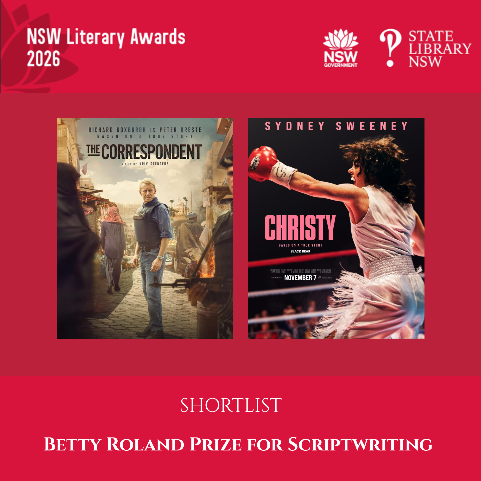 Congratulations to our 2026 NSW Literary Award Nominees