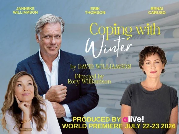 David Williamson’s ‘Coping with Winter’ World Premiere at Noosa Alive! Festival