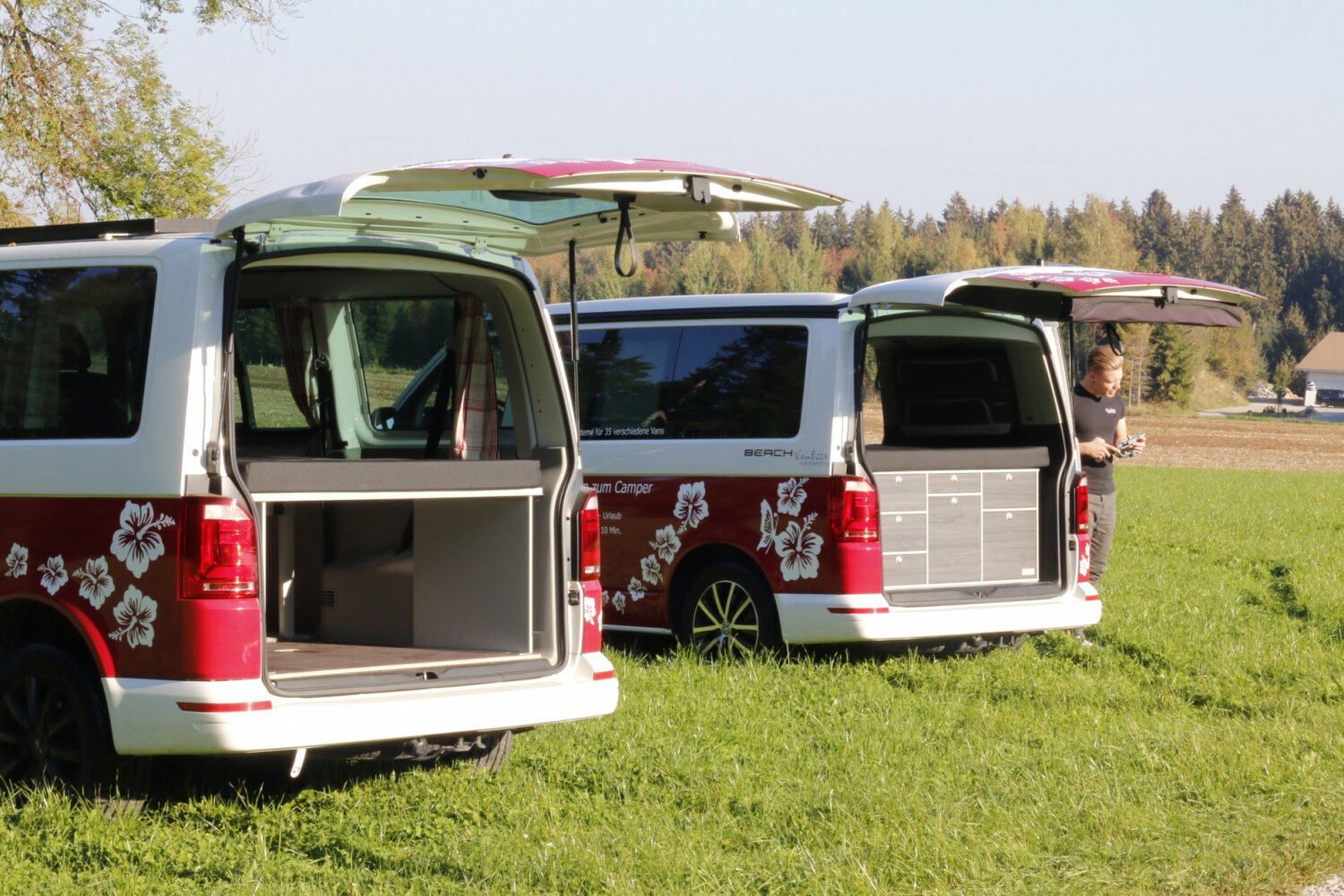 Multivan, Caravelle & Transporter T5 & T6 Volkswagen Campervan — VanEssa  Mobilcamping Australia