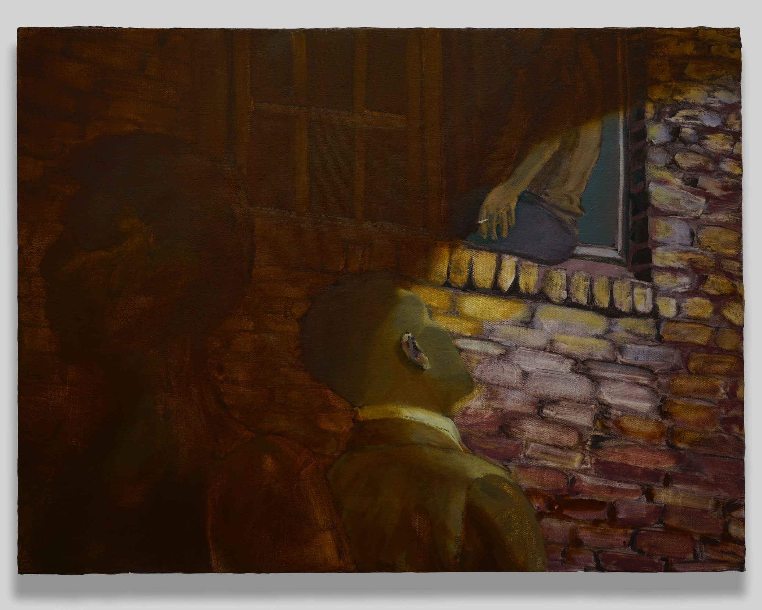 Not it...Him. 18 x 24 in. 46 x 61 cm oil on canvas 2024