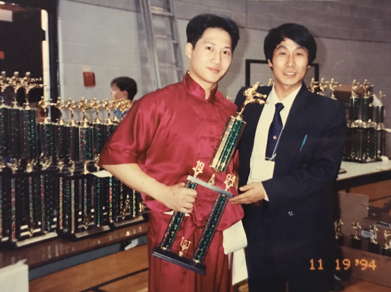 Making early Canadian wushu champions, 1994
