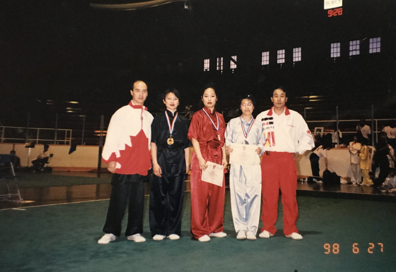 Canadian wushu champs, 1998