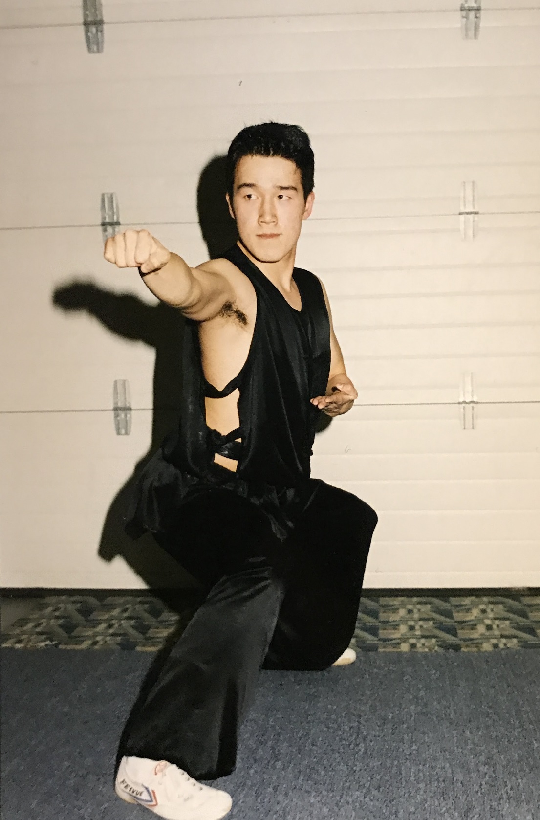 Wushu champion, K. Wong