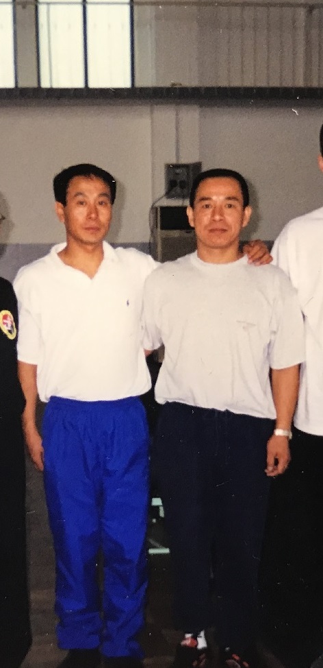 Wayland Li (李文启) with Coach Yin Yuzhu (殷玉柱), Beijing