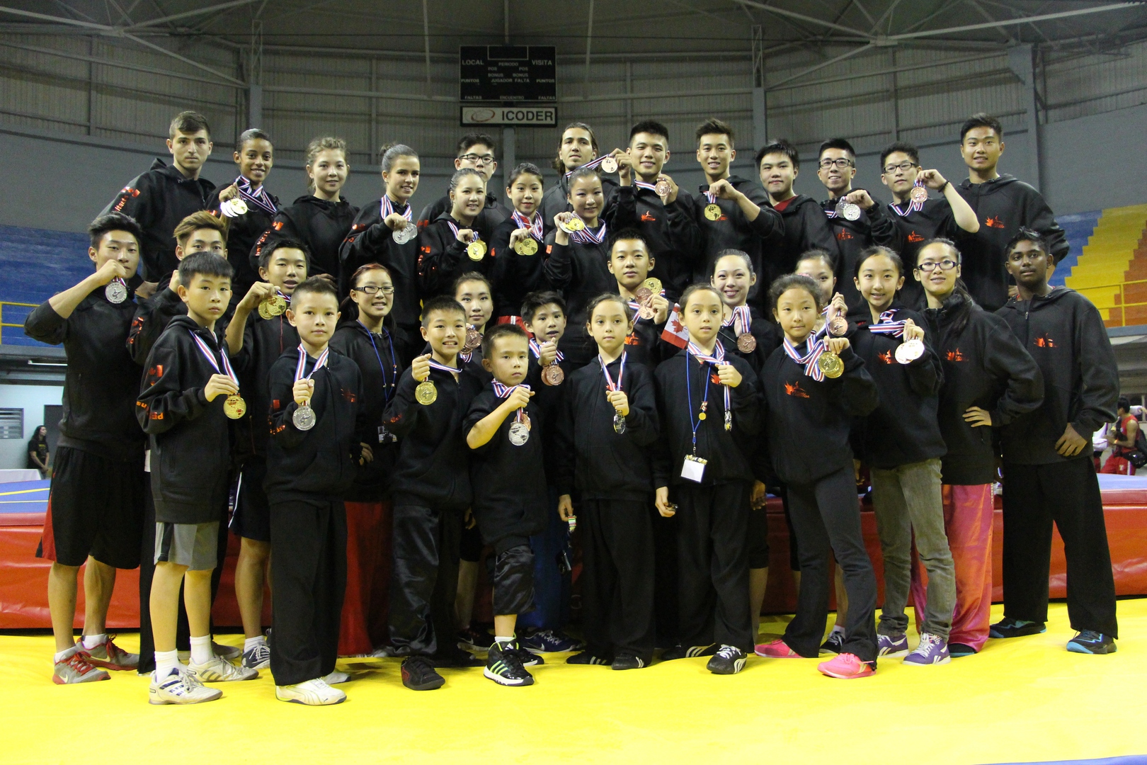 Canadian athletes at 2014 Pan Am Wushu Games