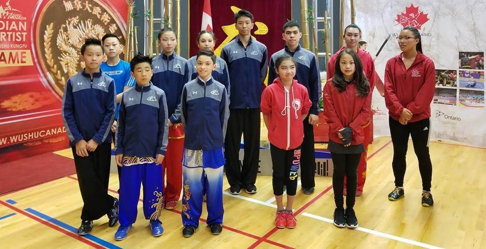 2018 Canadian National Wushu team