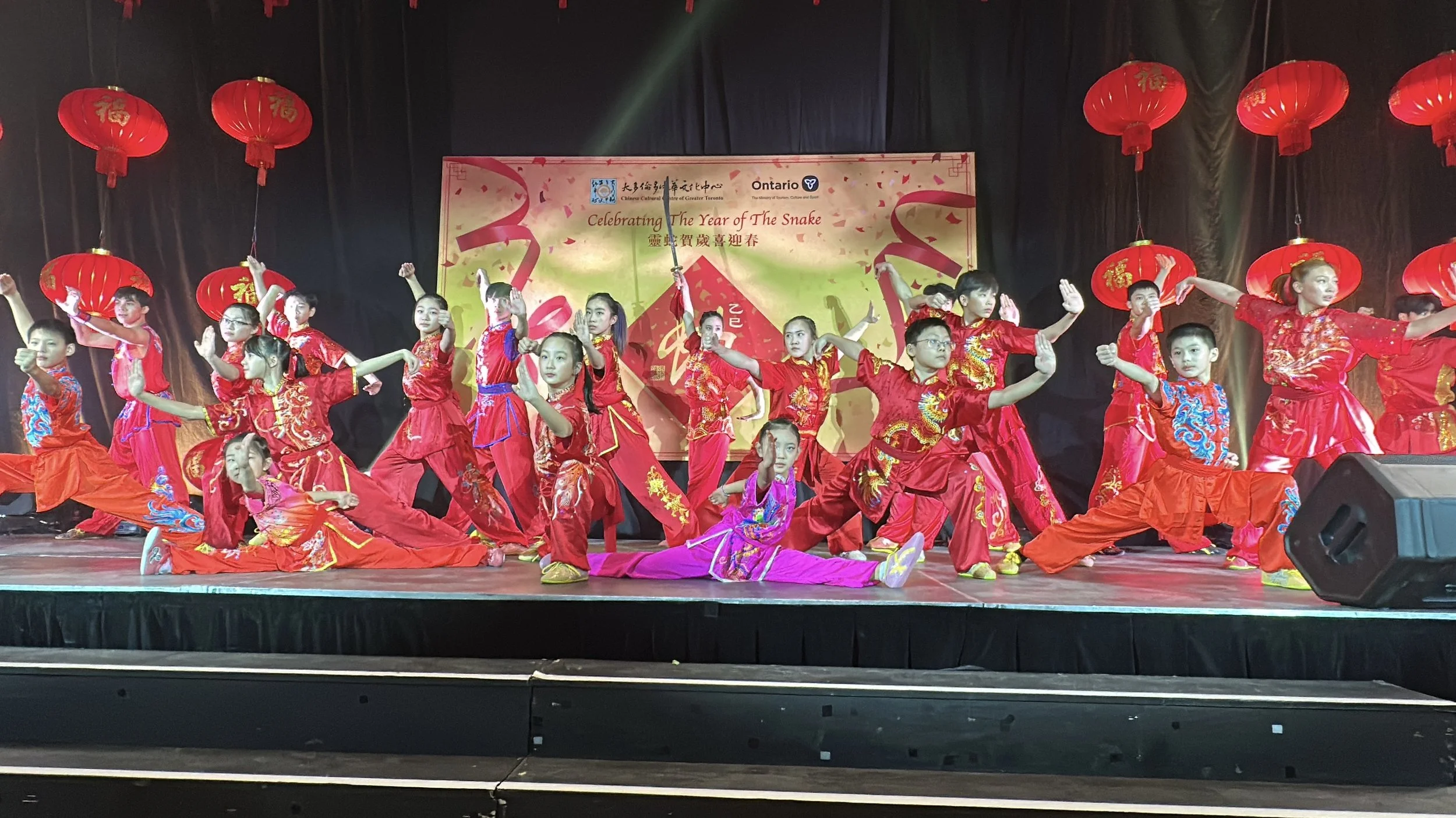 Chinese Cultural Centre of Greater Toronto LNY Wushu Demo